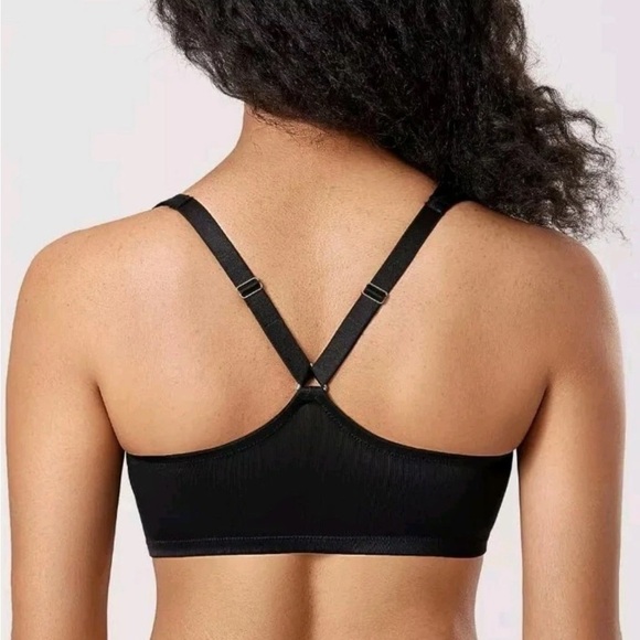 Delimira Front Close Racerback Bra - Picture 2 of 9